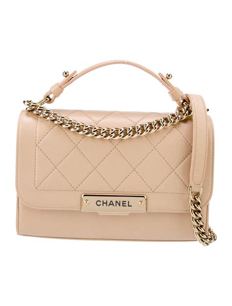 Chanel Small Label Click Flap Bag 